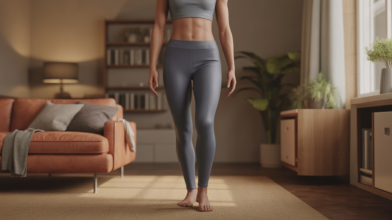 fessiers legging posture effet galbe