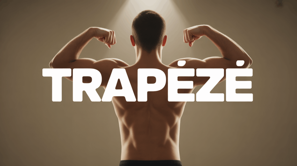 dos muscle trapeze posture droite dynamique