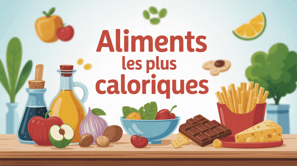 table aliments les plus caloriques huile noix beurre chips parmesan