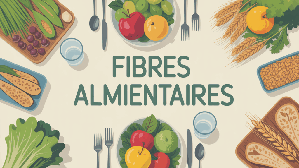 Table familiale produits riches en fibres alimentaires