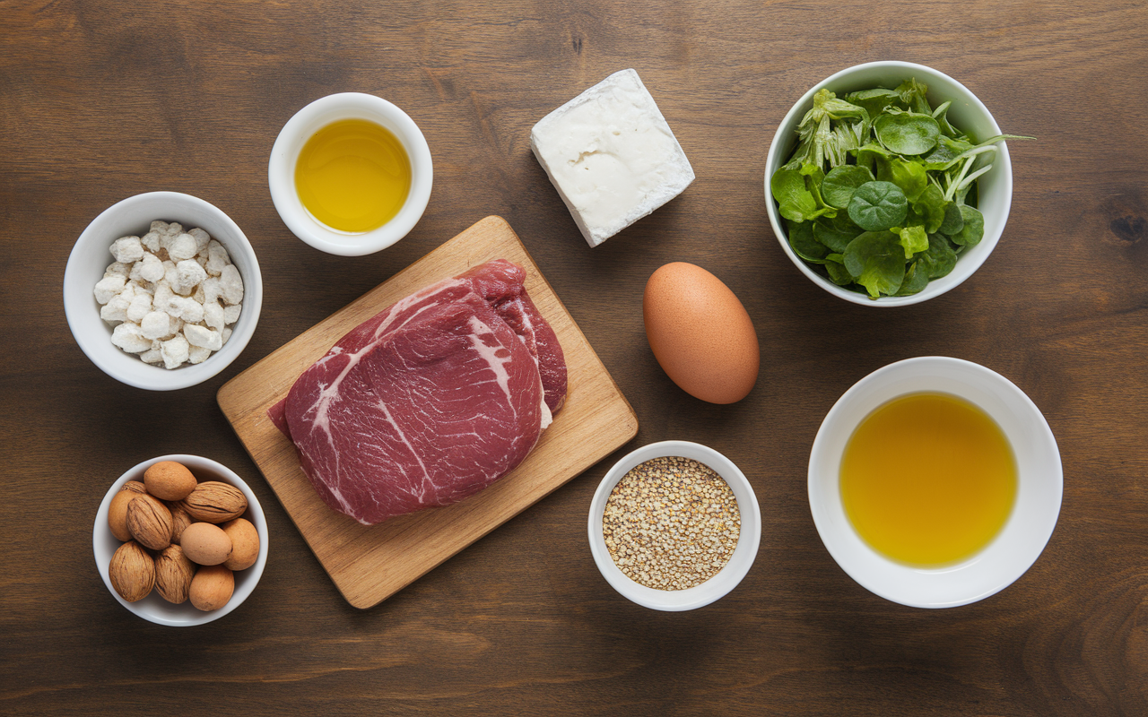 Aliments autorisés Atkins phase 1 sur table