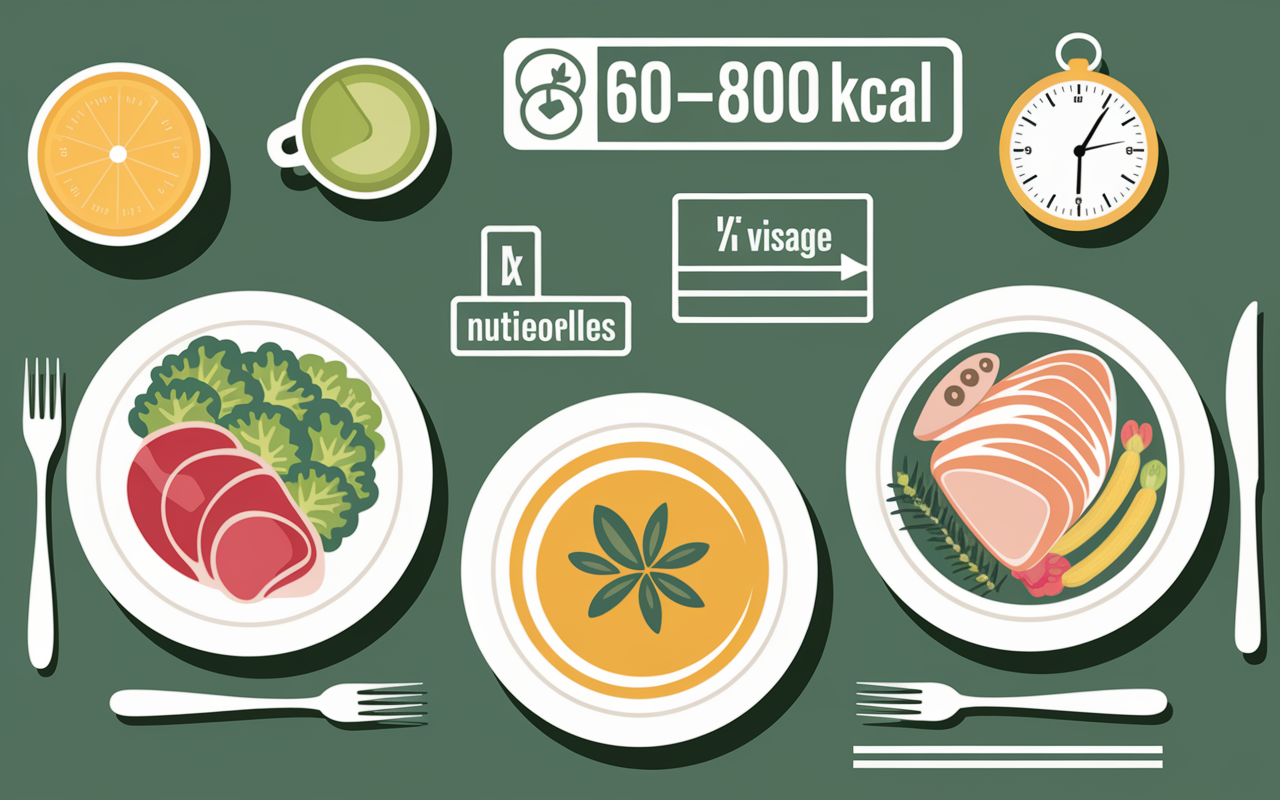 Assiettes menus regime rapide perdre 10 kilos barres nutrition