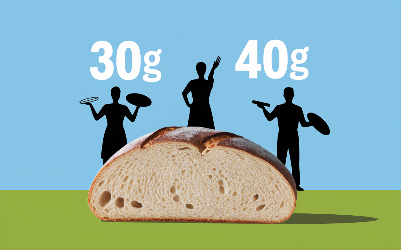 pain complet portions balance regime 30g 40g