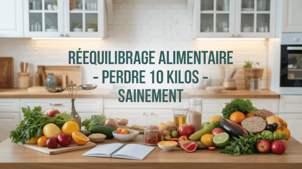 table aliments frais reequilibrage alimentaire perdre 10 kilos