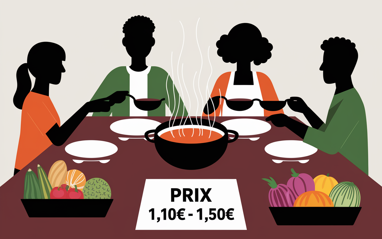 table famille soupe brule graisses etiquette prix