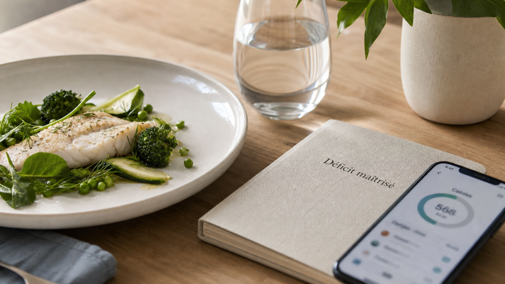 Maigrir vite et bien : déficit 500 kcal, assiette équilibrée