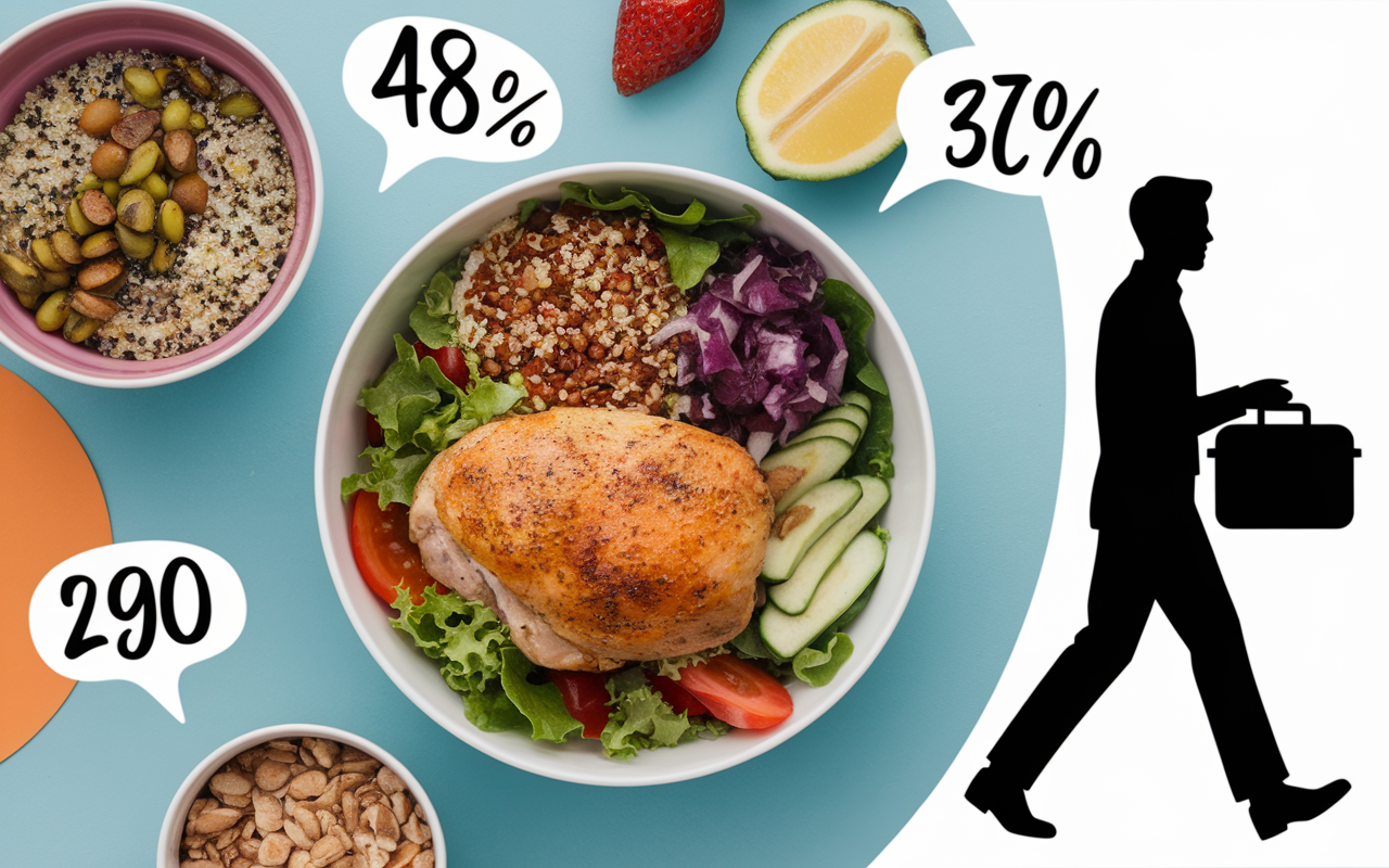 nutrition perdre du poids plateau repas minceur