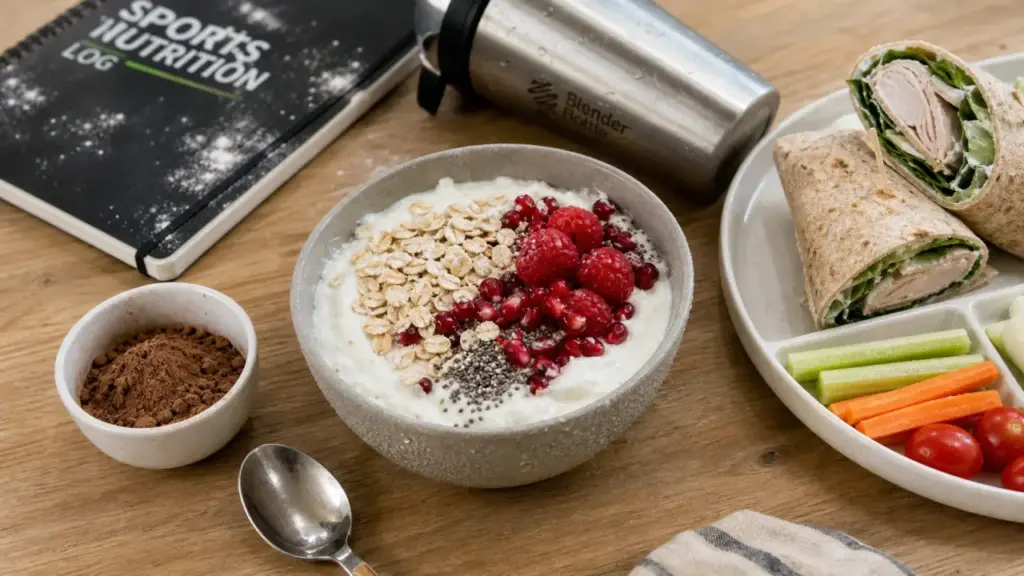 Recette riche en proteine musculation : bowl skyr riche en protéines